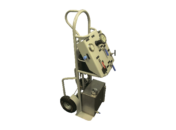 Mobile Hydraulic Power Packs: Mobile hydraulic power packs for hydraulic hand tools actuation