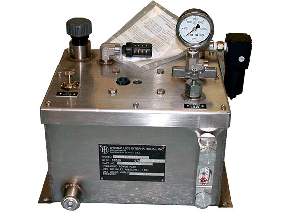 Hydraulic Power Packs: Power packs for hydraulic pulles control