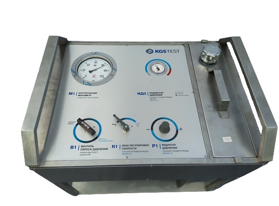 Mobile test system for control valves hydraulic testing