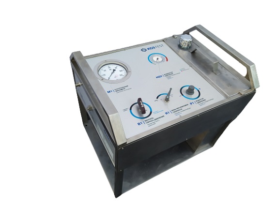 Portable ultrahigh-pressure hydraulic power unit for field testing