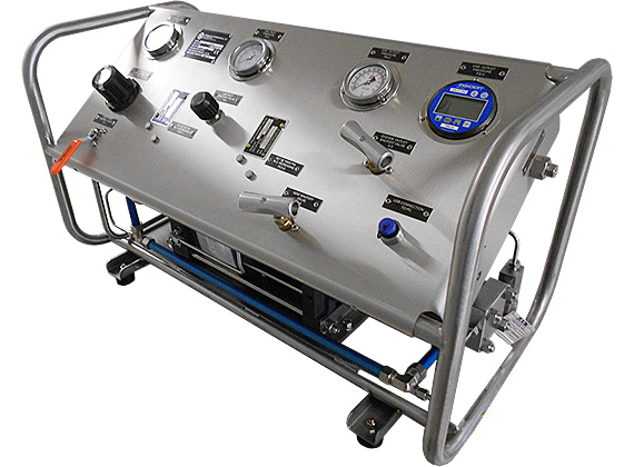 HIHPG2 mobile compressor system for charging diving equipment