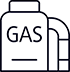 High pressure gas supply